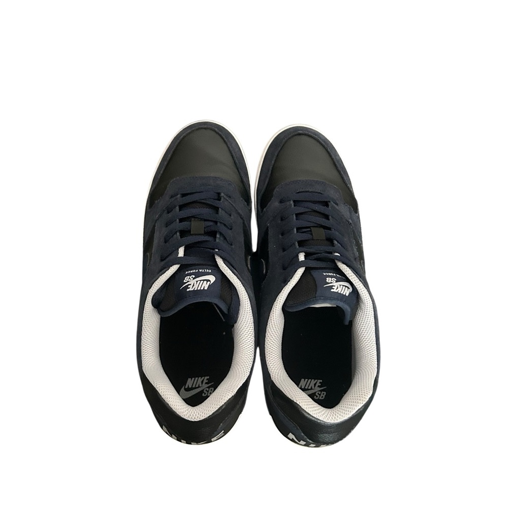 Nike SB Check Solarsoft Navy Black White Skate Shoes Men’s Size 12 - Picture 13 of 14